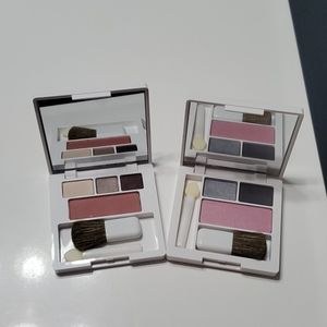 Clinique bundle of eyeshadows and blush